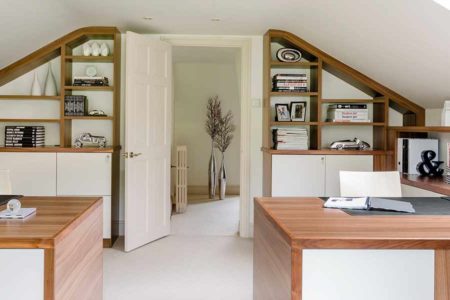What Are The Benefits of A Loft Conversions? 1 home office in loft conversion