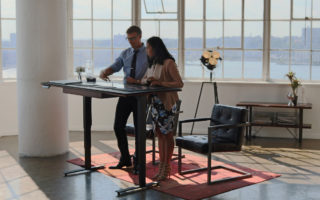 lift desk 6052 6059 executive standing desk BDI 1 collaboration blog
