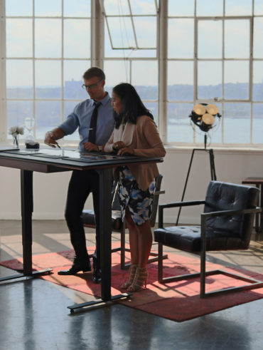 lift desk 6052 6059 executive standing desk BDI 1 collaboration blog