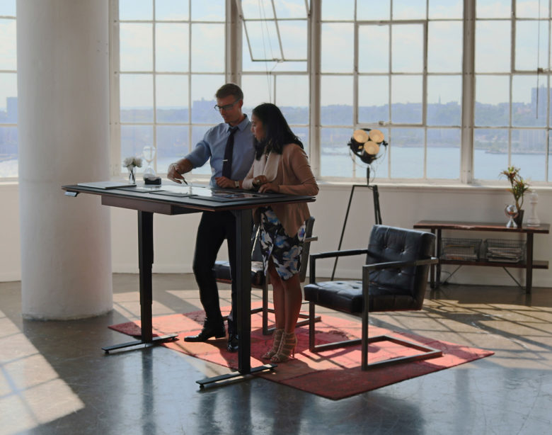 lift desk 6052 6059 executive standing desk BDI 1 collaboration blog