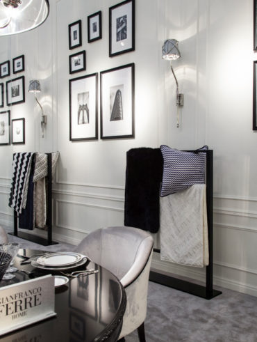 Place art high on the walls