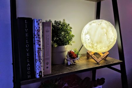 3 Great Reasons to Choose a Moon Lamp and 6 Essential Factors to Consider while Buying One 1 Ganymede On Shelf 1