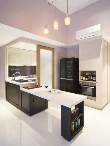 Wet and dry kitchen