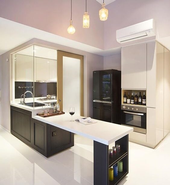 Wet and dry kitchen