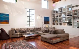 Negative spaces for living room