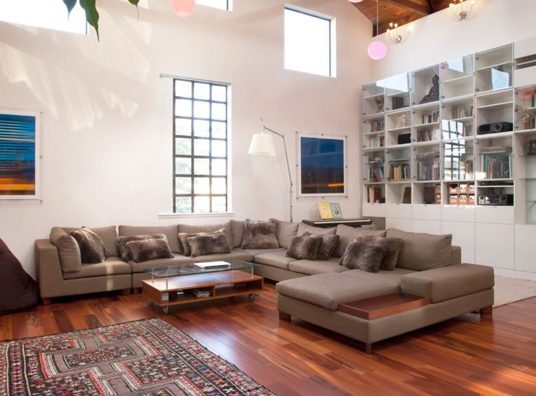 Negative spaces for living room