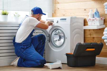 What are the benefits of washer repair? 1 Washing Machine being Repaired in Portland