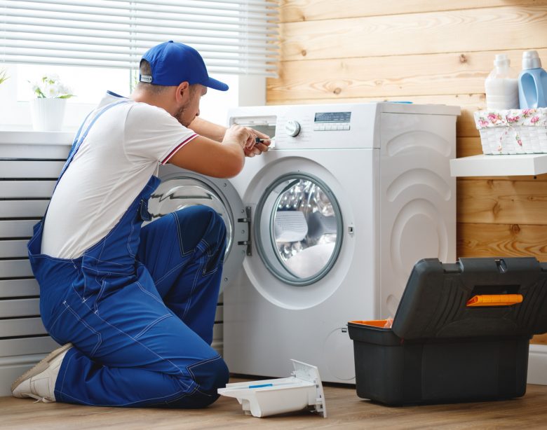 Washing Machine being Repaired in Portland