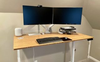 Fully standing desk
