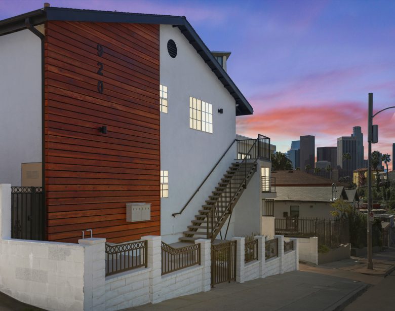 920 N Everett St exterior twilight 1