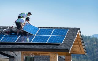 residential solar panel installation service