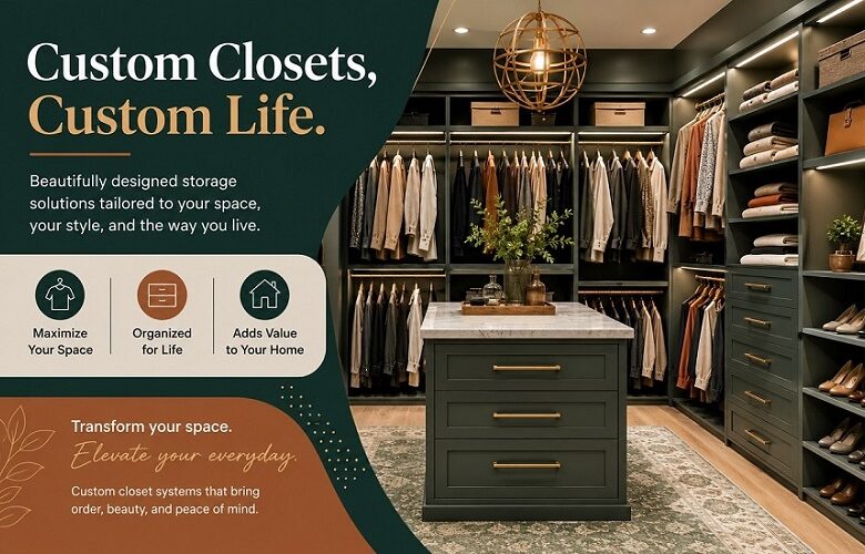 custom closet organizers